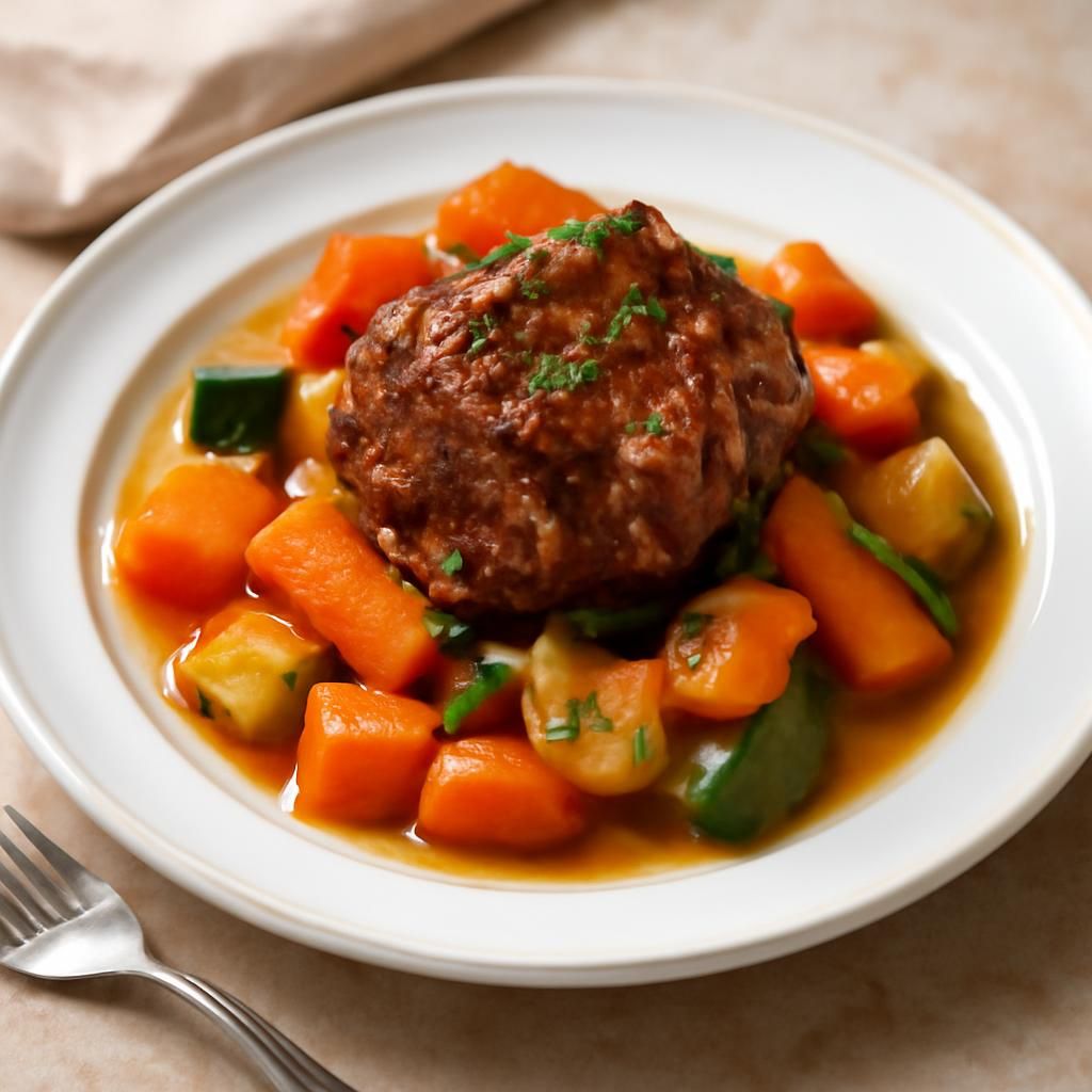 Boeuf aux carottes braisé