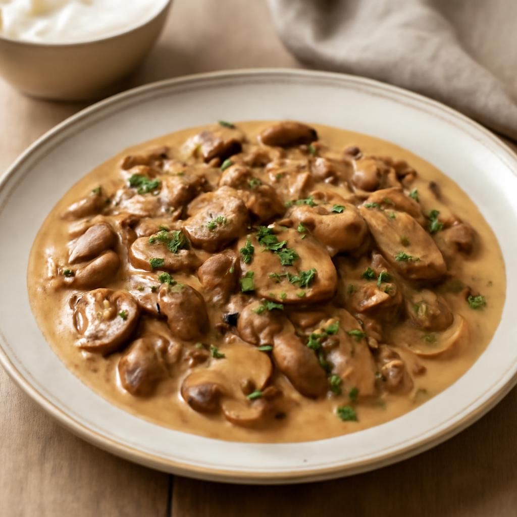 Beef Stroganoff
