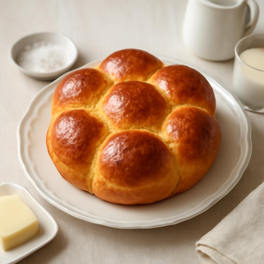 Brioche do padeiro no thermomix