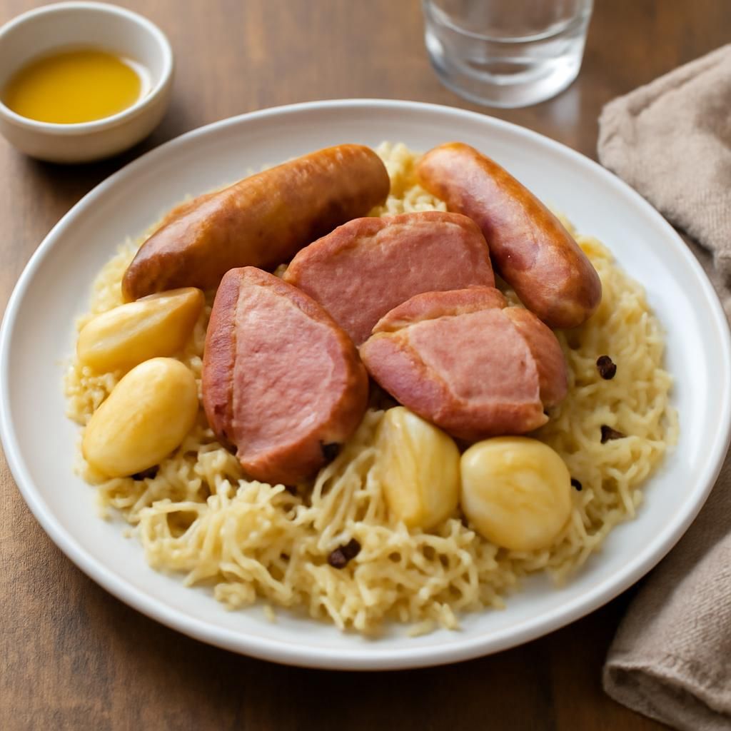 Elsässische Sauerkraut