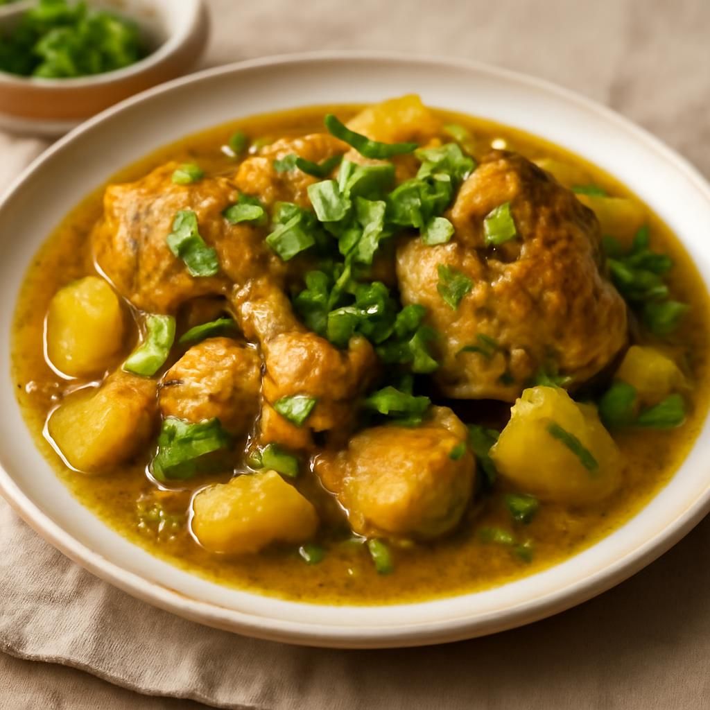 Karibisches Hühnchen-Curry
