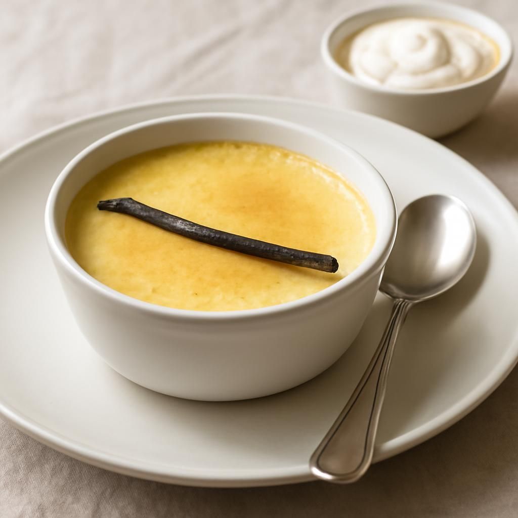 Crema de postre de Vainilla
