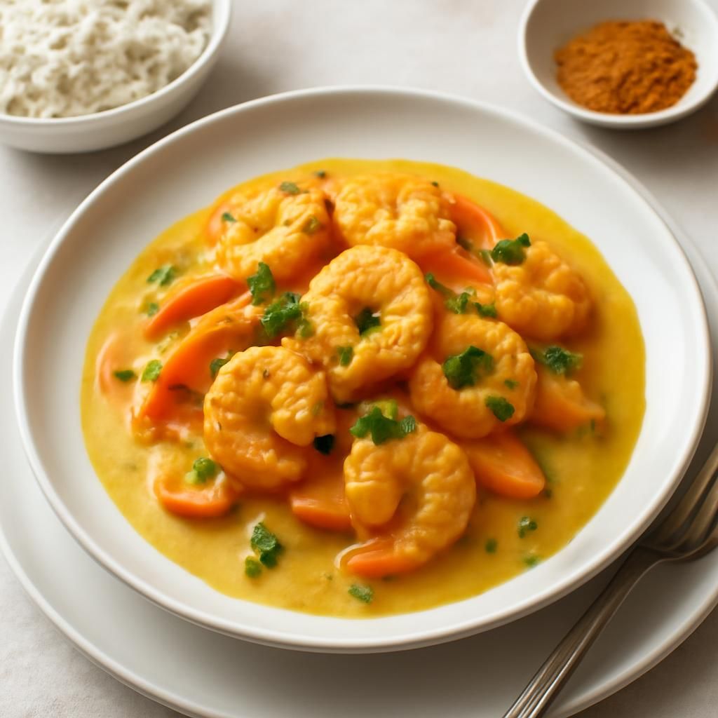 Kokos-Garnelen-Curry