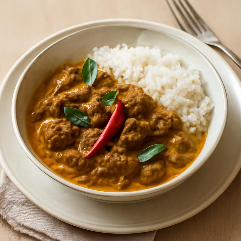 Curry Sri Lankais au boeuf au thermomix