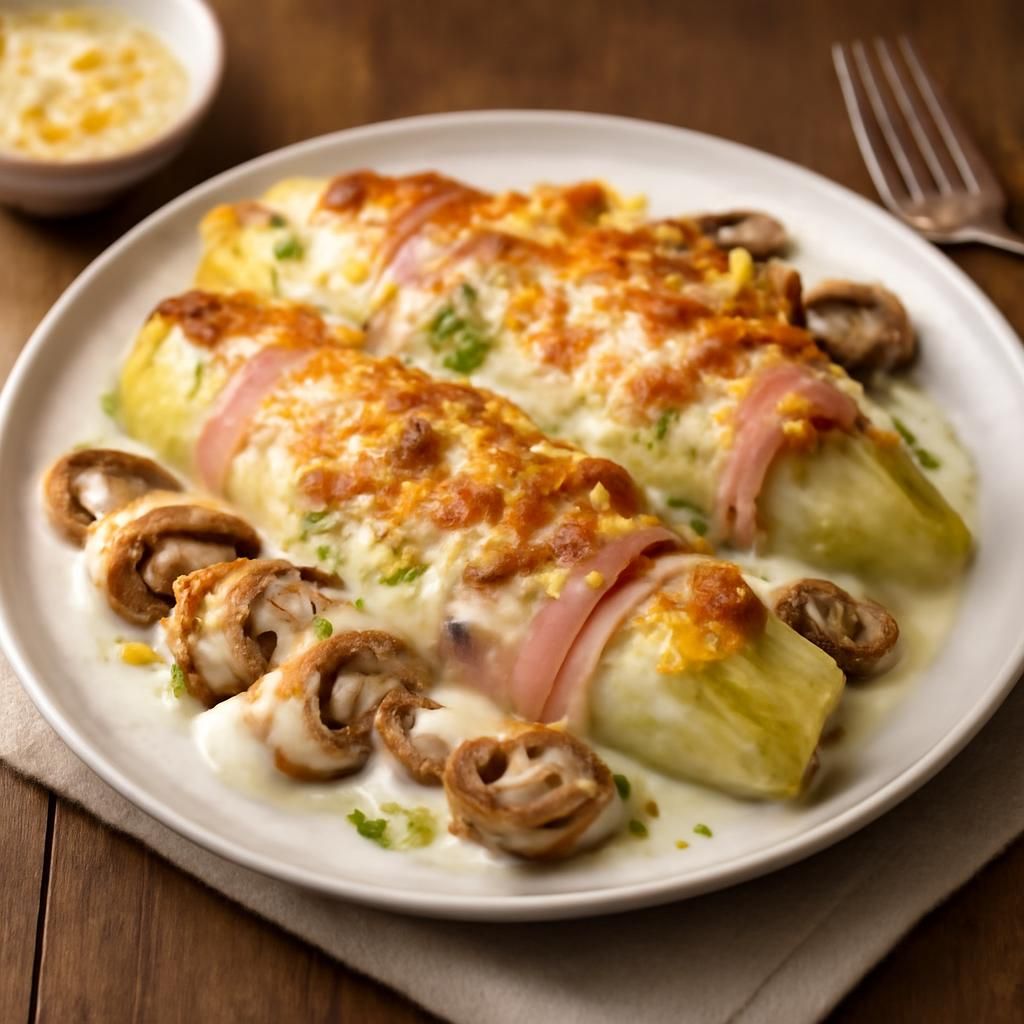 Indivia con prosciutto (migliorata)