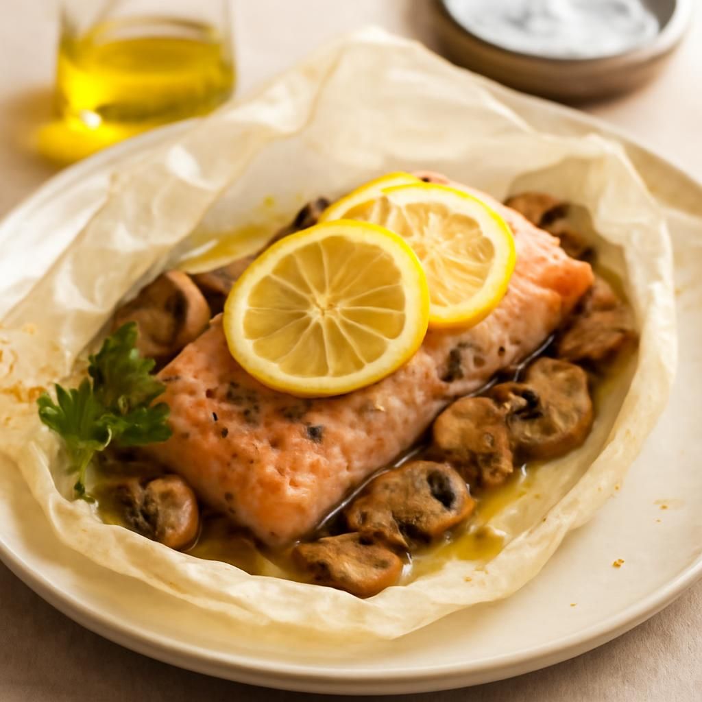 Fresh Salmon Fillet in Parchment Paper: The Best Recipe