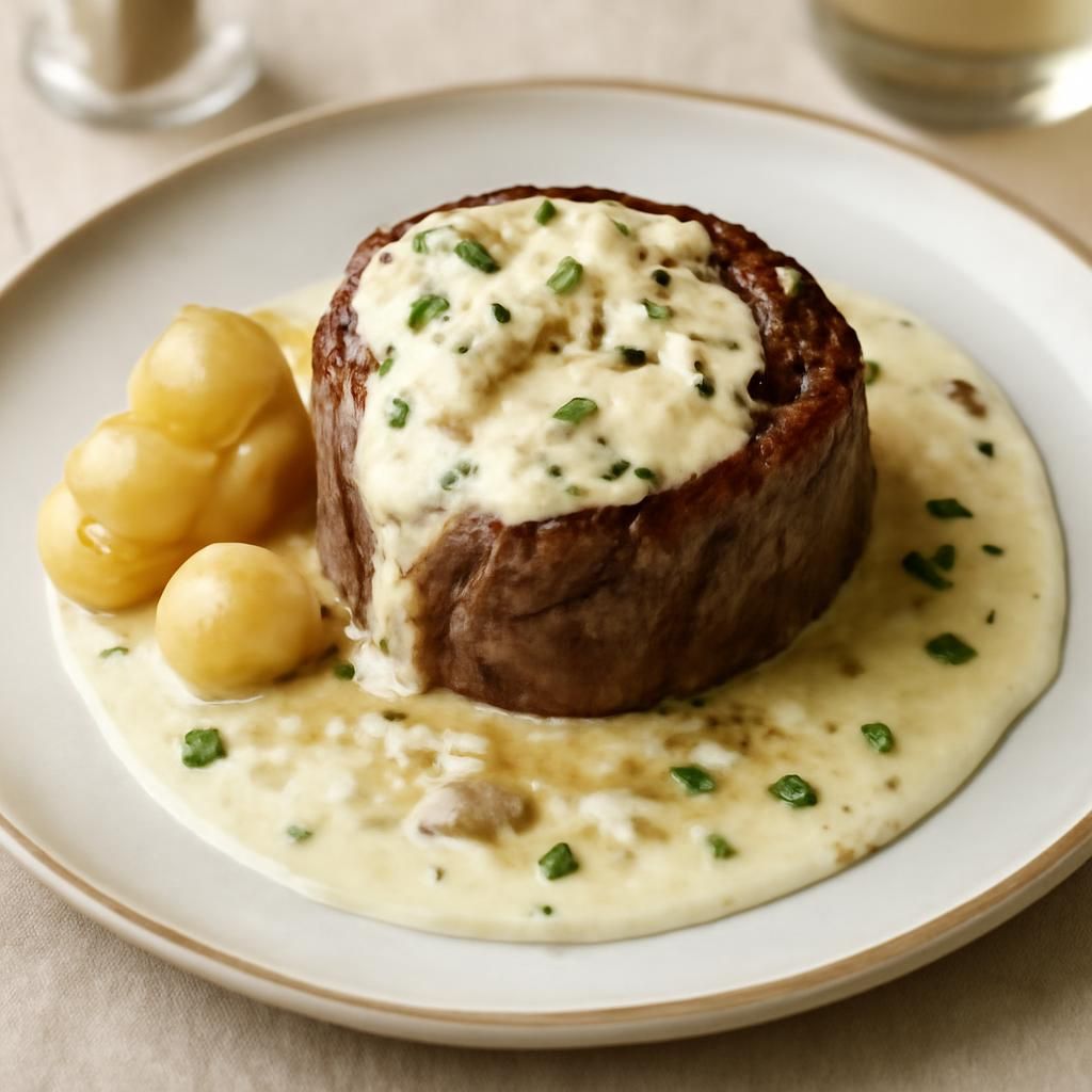 Filet Mignon with Cream