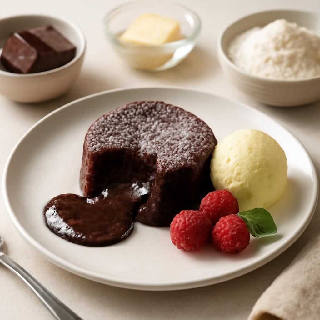 Chocolate Fondant with Thermomix