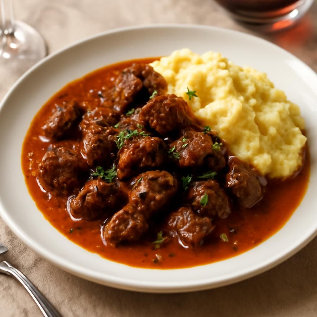 Goulash de carne bovina