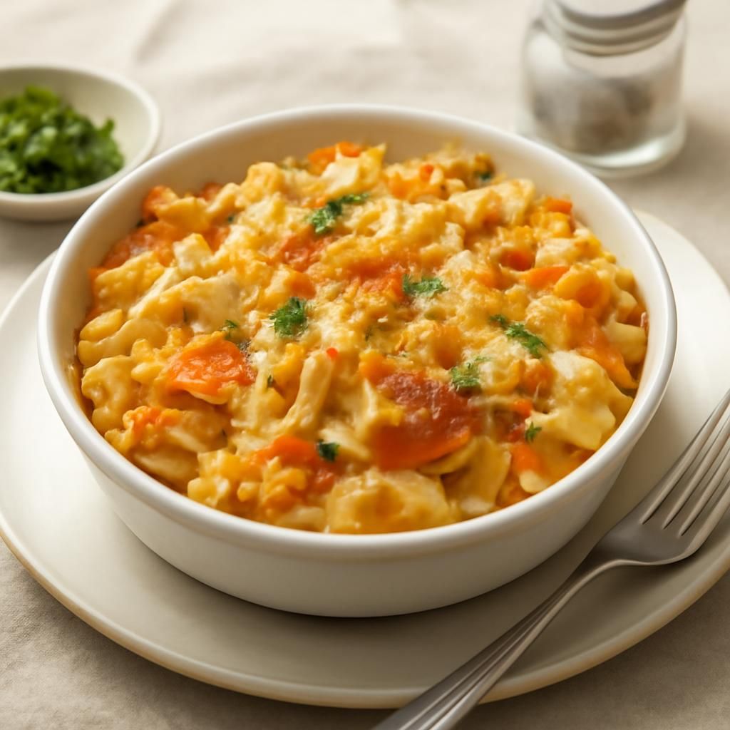 Alpiner Nudelauflauf im Thermomix