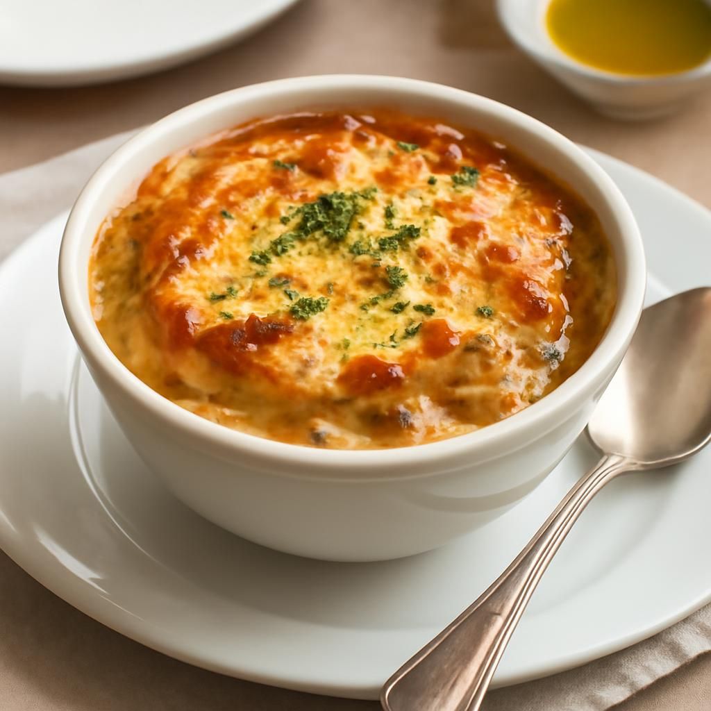 Gratinée à l’oignon au thermomix