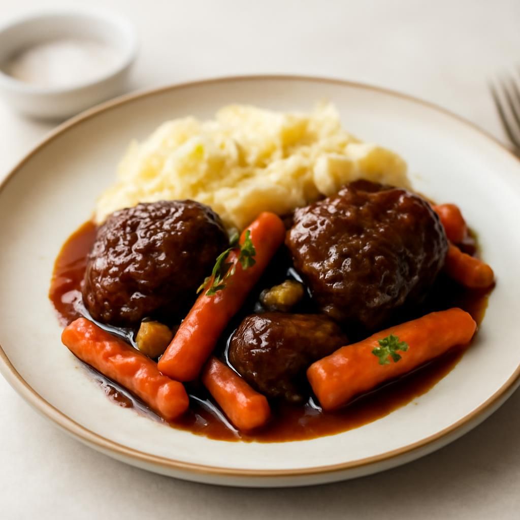 Beef Cheek with Carrots