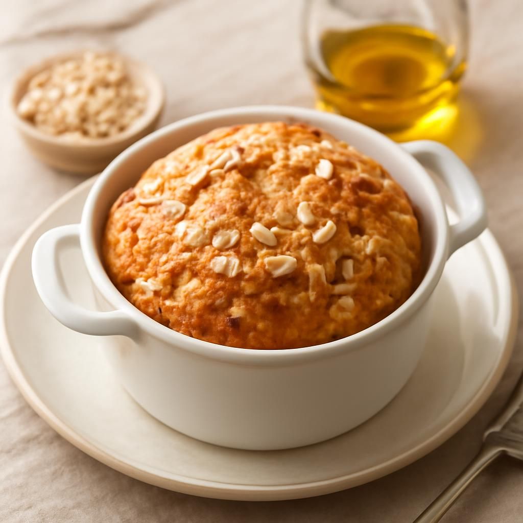 Pan de avena en cocotte con Thermomix