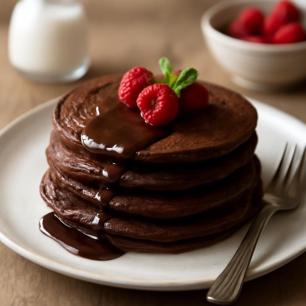 Pancake al cioccolato con thermomix