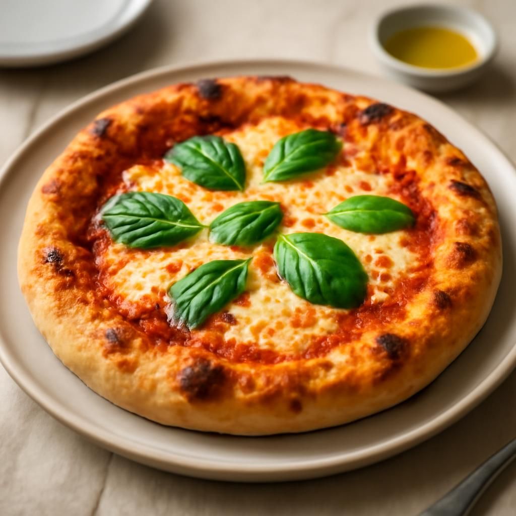Dicke und luftige Pizzateig