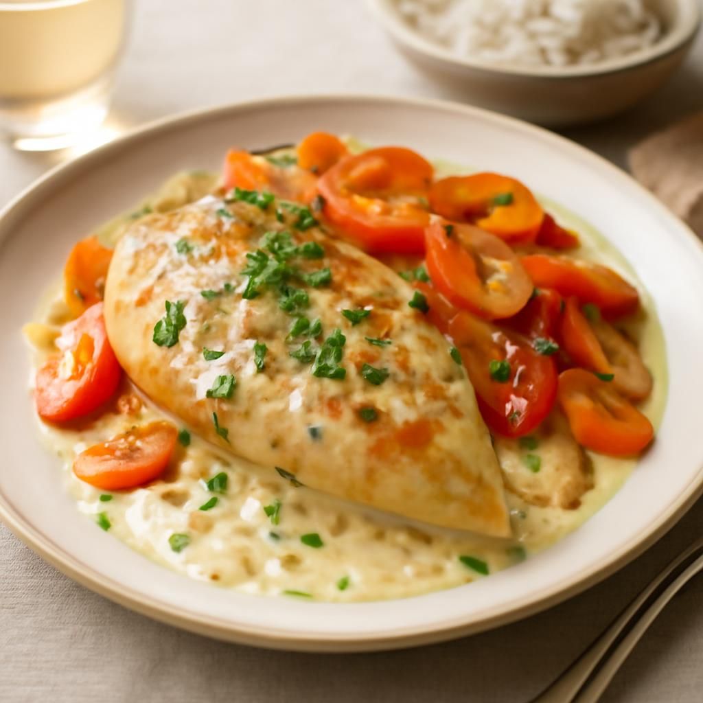 Poulet au Boursin au thermomix