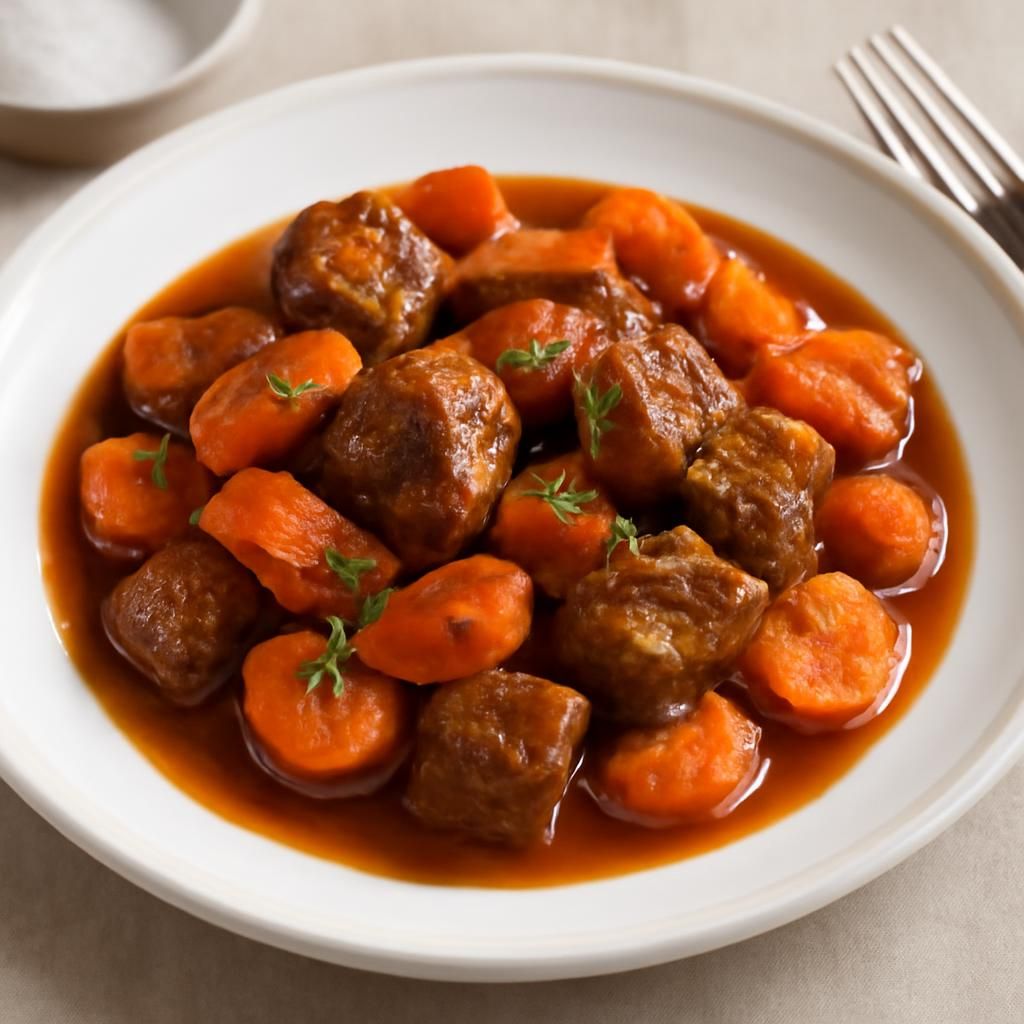 Ragoût de boeuf aux carottes