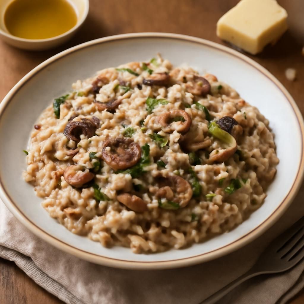 Mushroom Risotto: the authentic recipe: the best recipe