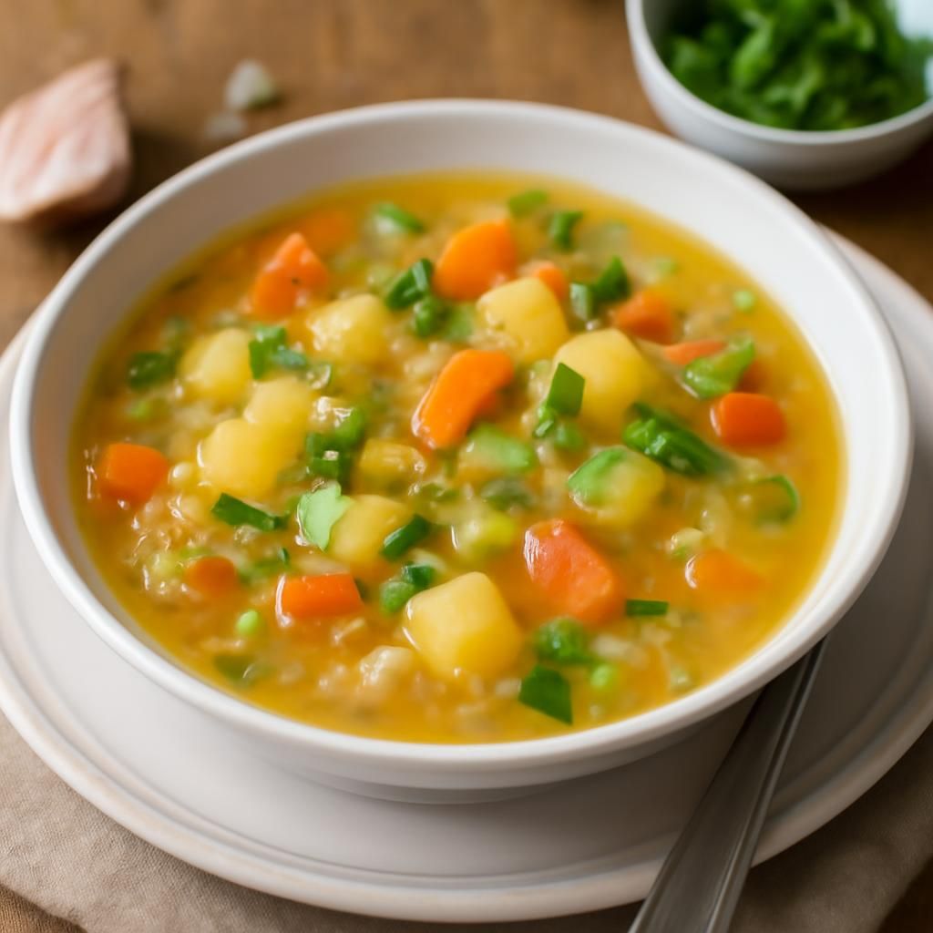 Rustic Potato Soup with Thermomix