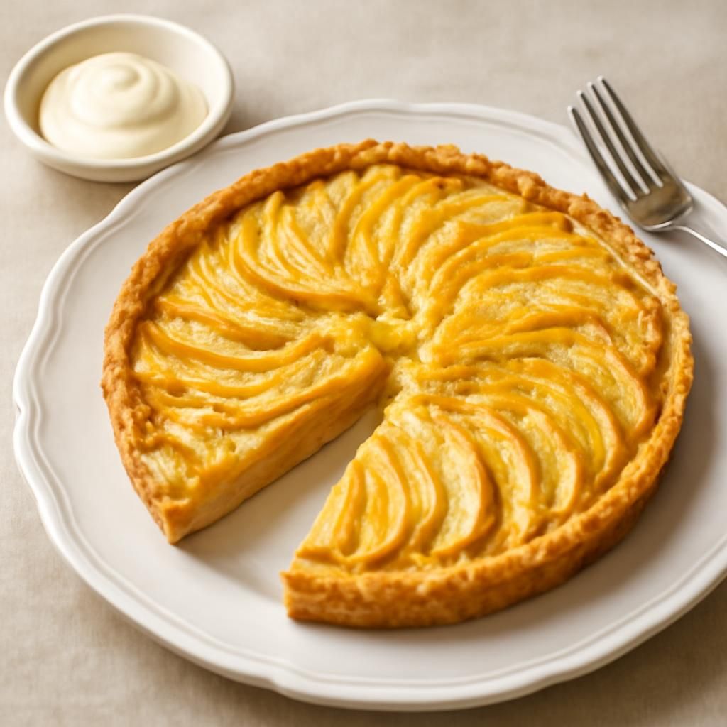 Torta di mele all'Alsaziana