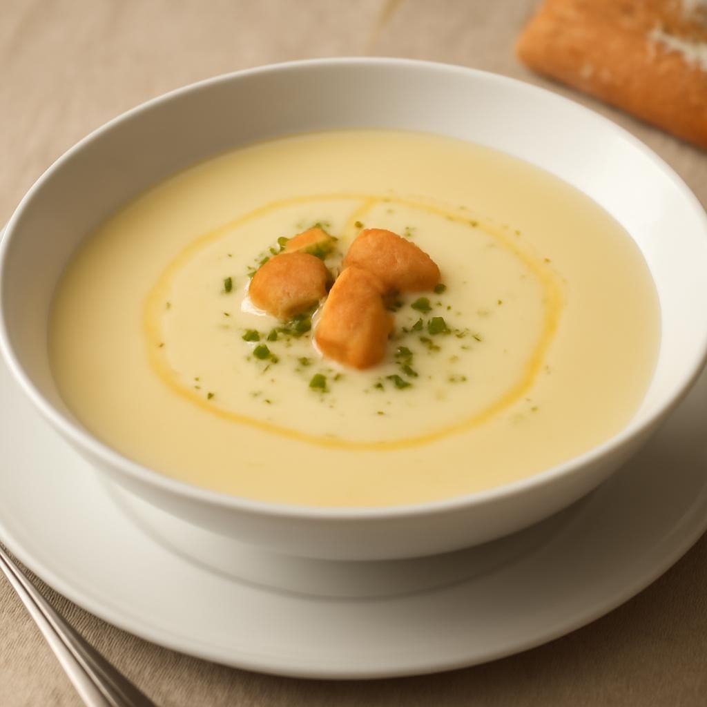 Garlic Velouté with Thermomix