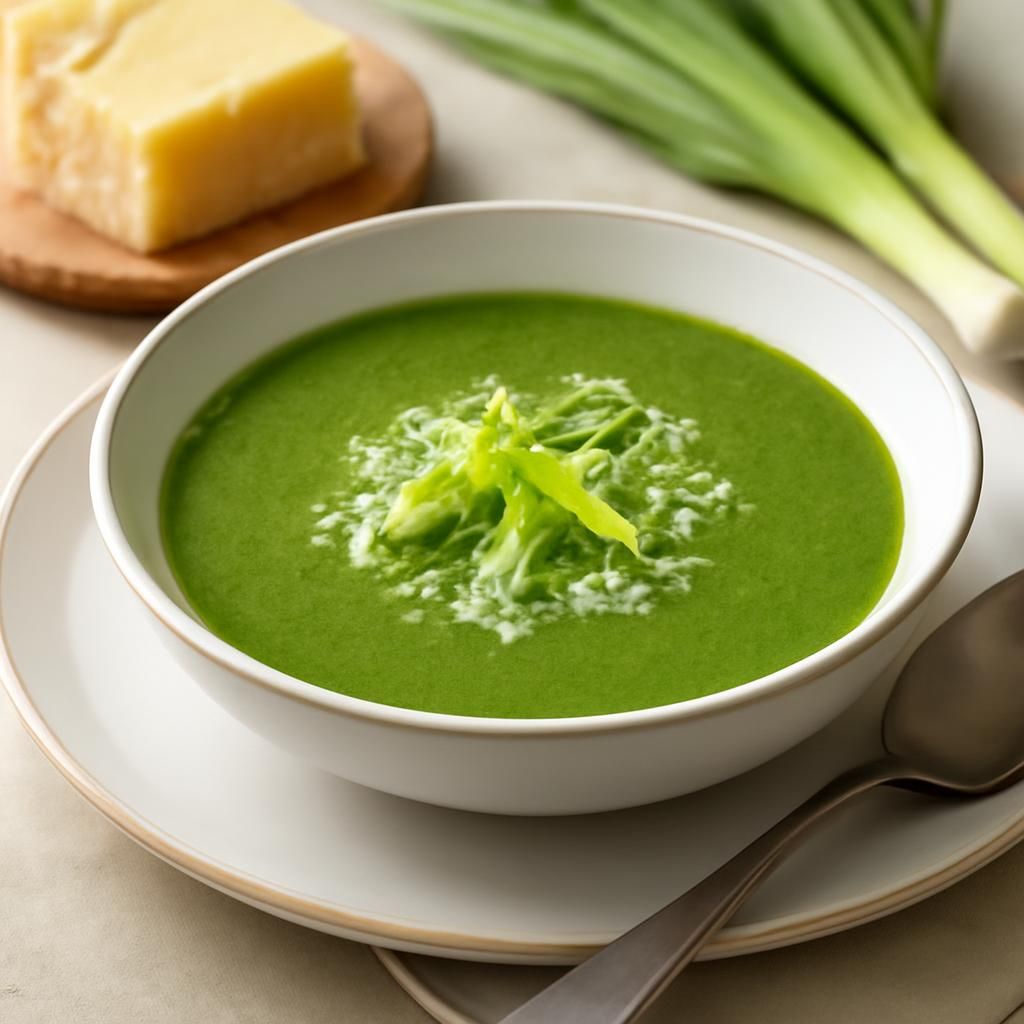 Velouté de espinacas con thermomix