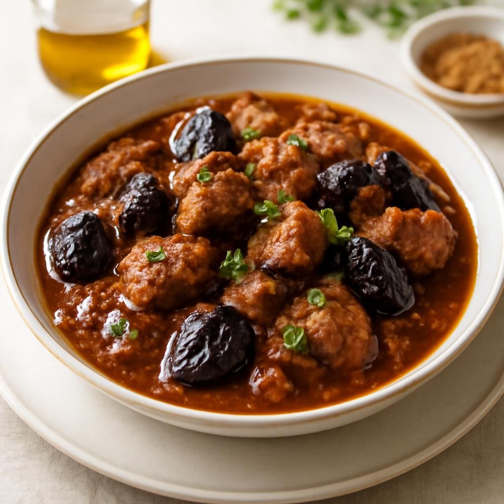 Lamb Tagine with Prunes